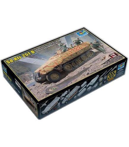 Amazon.com: Trumpeter 00942 1/16 German Army Sd.kfz.251 Half Track
